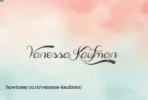 Vanessa Kaufman