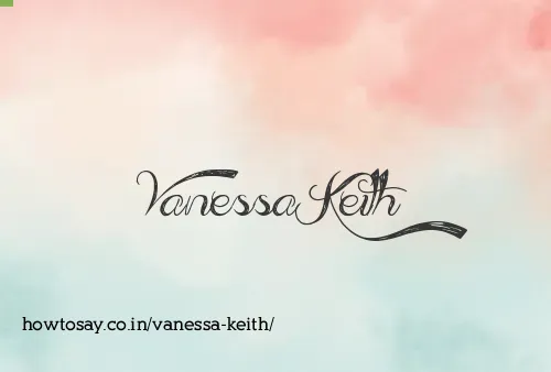 Vanessa Keith