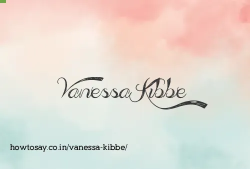 Vanessa Kibbe