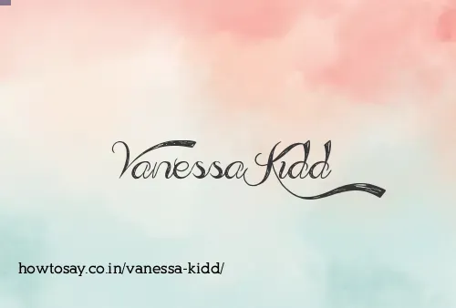Vanessa Kidd