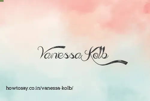Vanessa Kolb