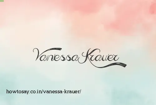 Vanessa Krauer