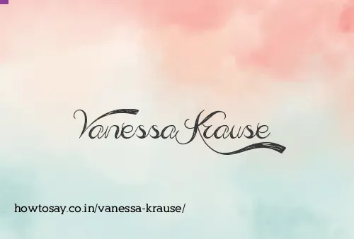 Vanessa Krause