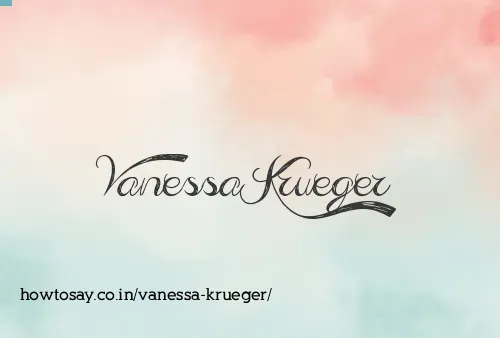 Vanessa Krueger