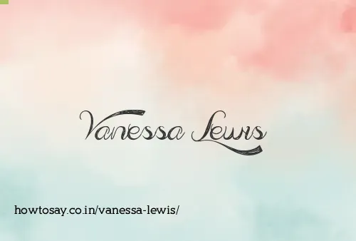Vanessa Lewis