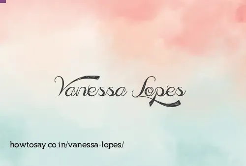 Vanessa Lopes