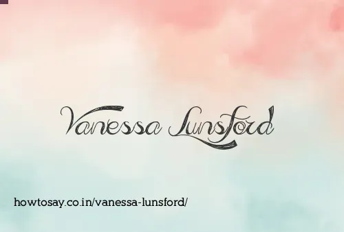 Vanessa Lunsford