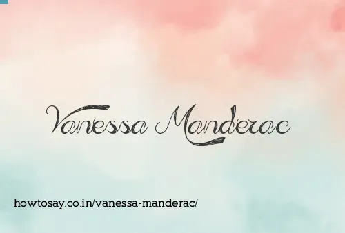Vanessa Manderac