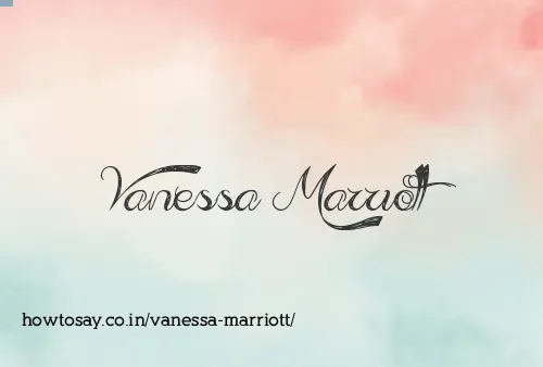 Vanessa Marriott