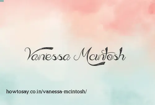 Vanessa Mcintosh
