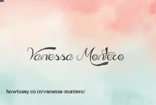 Vanessa Montero