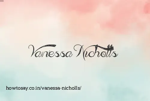Vanessa Nicholls