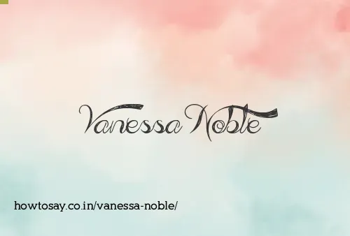 Vanessa Noble