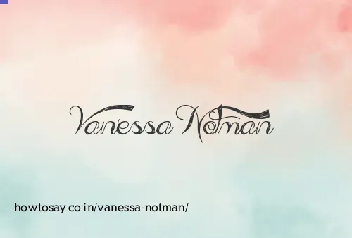 Vanessa Notman
