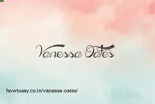 Vanessa Oates