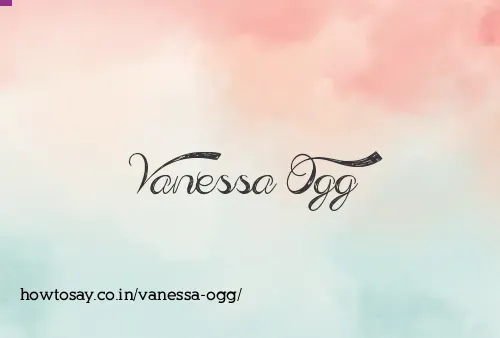 Vanessa Ogg