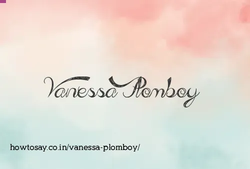 Vanessa Plomboy