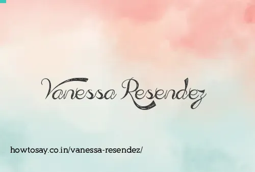 Vanessa Resendez