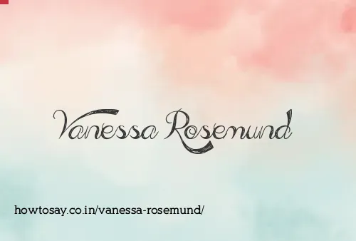 Vanessa Rosemund