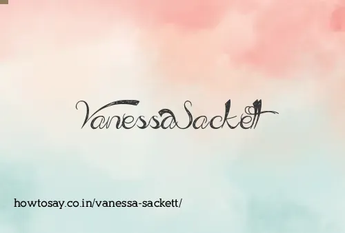 Vanessa Sackett