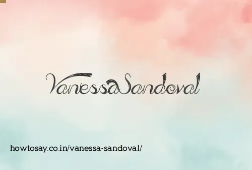 Vanessa Sandoval