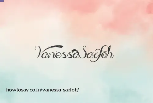 Vanessa Sarfoh
