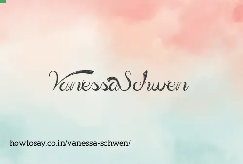 Vanessa Schwen