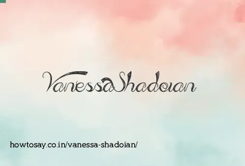 Vanessa Shadoian