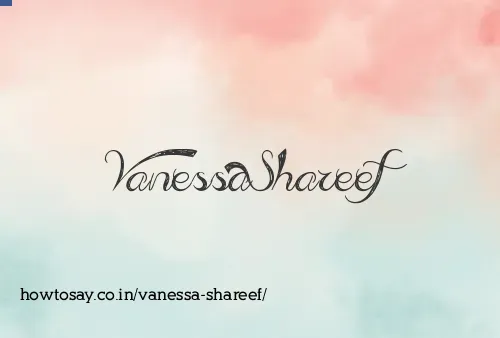 Vanessa Shareef