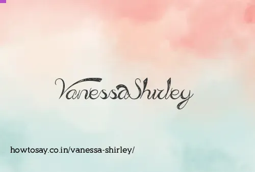 Vanessa Shirley