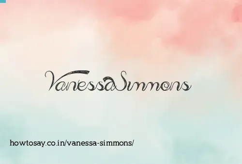 Vanessa Simmons
