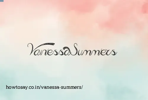 Vanessa Summers