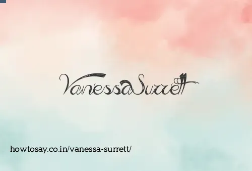Vanessa Surrett