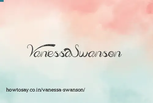 Vanessa Swanson