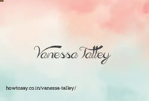 Vanessa Talley
