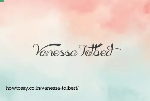 Vanessa Tolbert