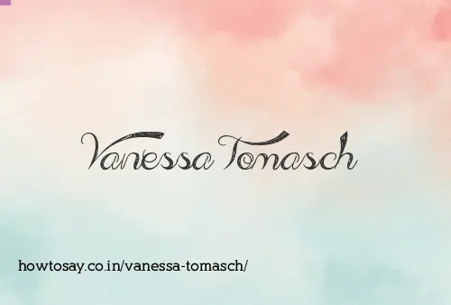 Vanessa Tomasch
