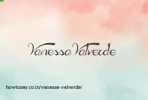 Vanessa Valverde