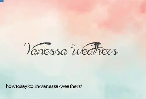Vanessa Weathers