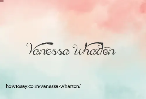 Vanessa Wharton
