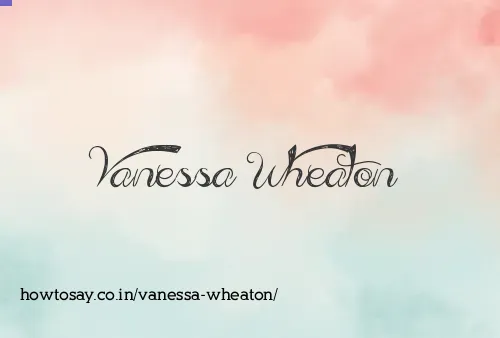 Vanessa Wheaton