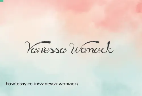 Vanessa Womack