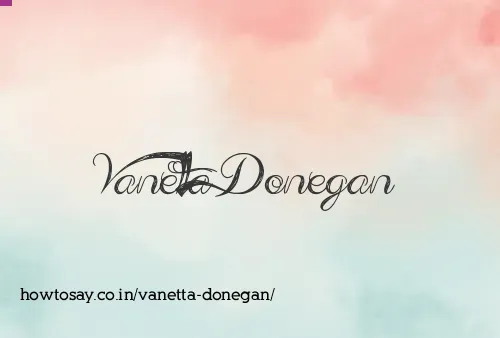 Vanetta Donegan