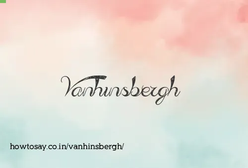 Vanhinsbergh