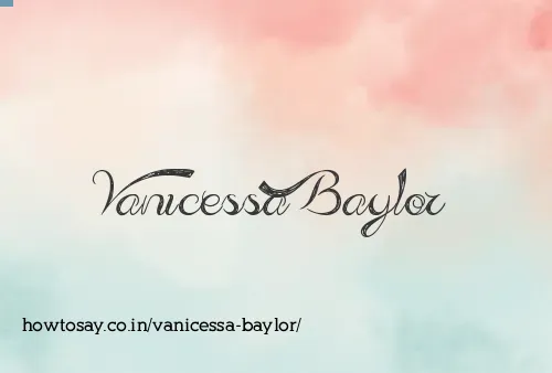 Vanicessa Baylor