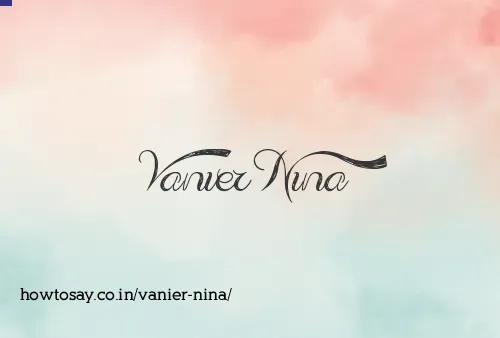 Vanier Nina