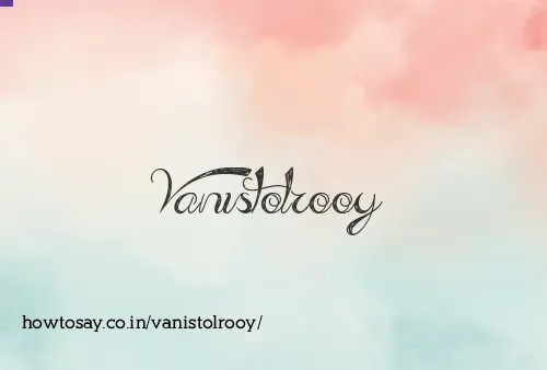 Vanistolrooy