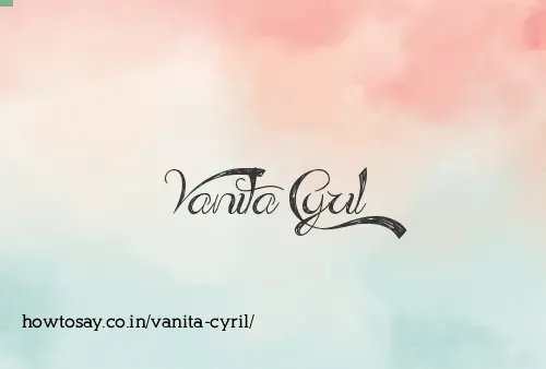 Vanita Cyril