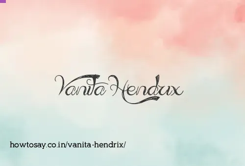 Vanita Hendrix