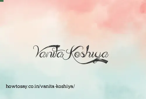 Vanita Koshiya